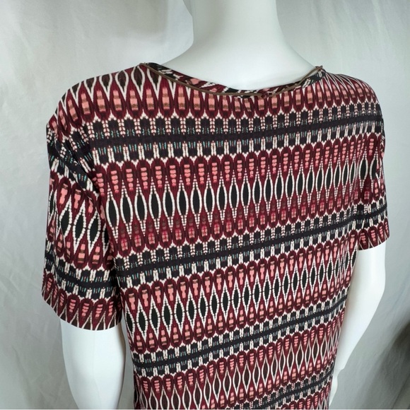 Cato Women’s High Low V-Neck Tassel Necklace Tunic Top - Picture 5 of 8